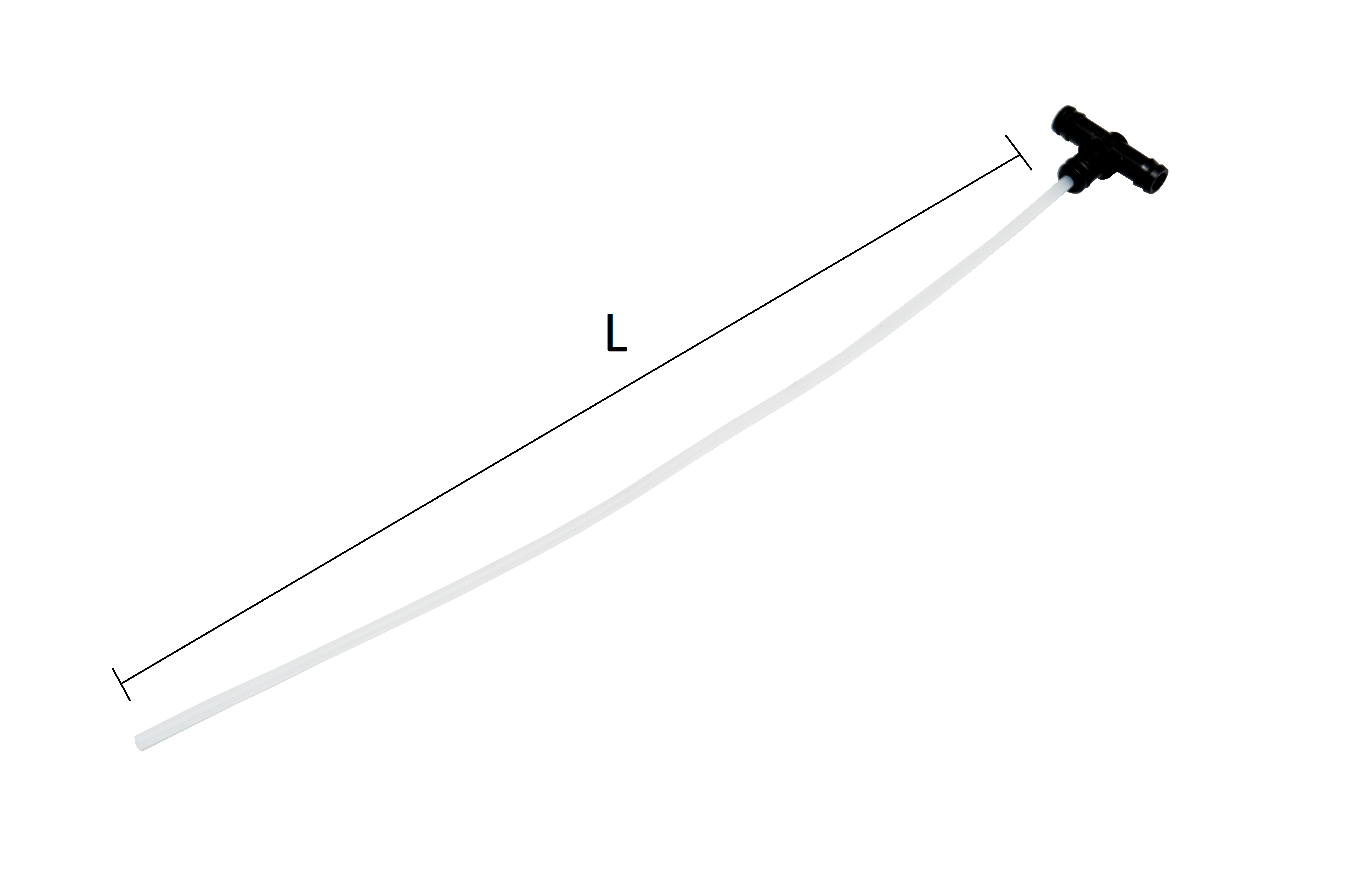 L=265 mm T csatlakozó csővel - elektrolit keringető rendszer